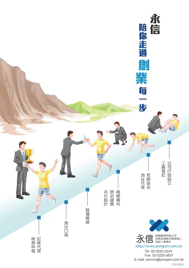 永信記帳及報稅代理人事務所-北部營業登記、記帳、報稅代辦